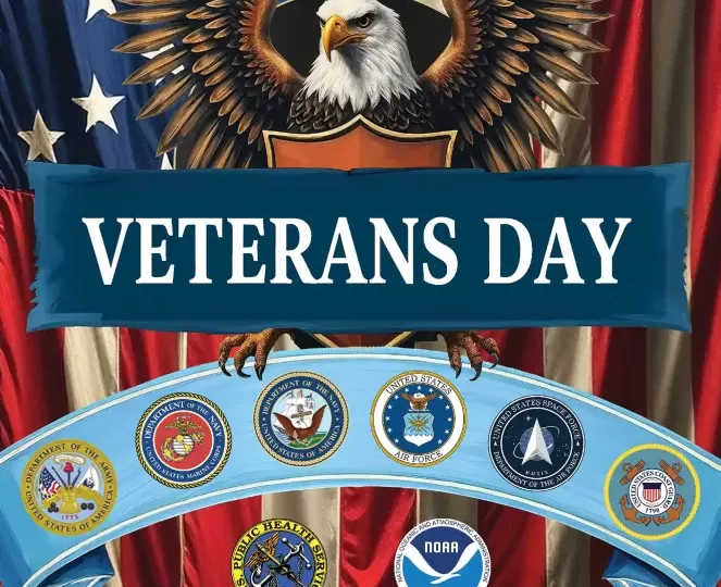 2025 veterans day poster