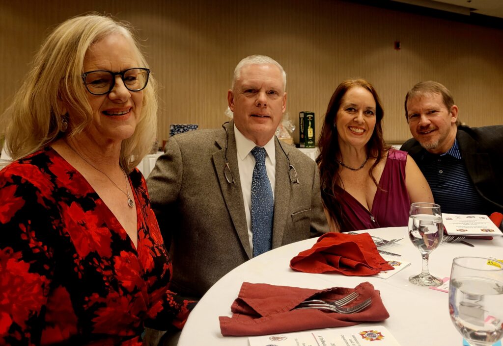 Banquet attendees