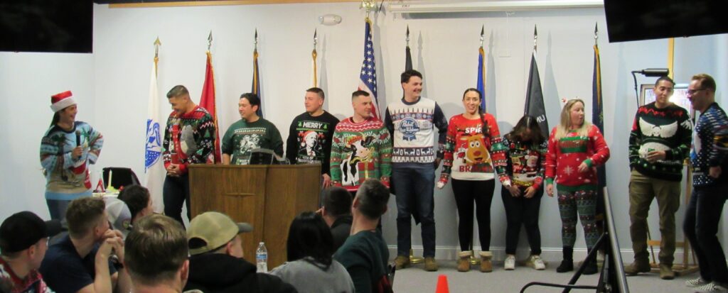 Ang 2024 Holiday Party Sweaters