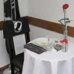 POW table at VFW Post