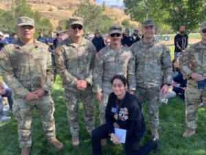 Uniformed members of the US Army