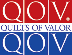 Logo for Quilts of Valor Foundation.
