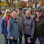 Post and Auxiliary members at the Wenatchee Valley Veterans Day parade, Nov 2024