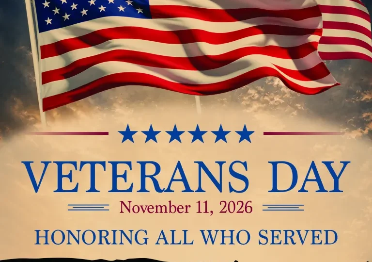 Veterans Day 2026 poster