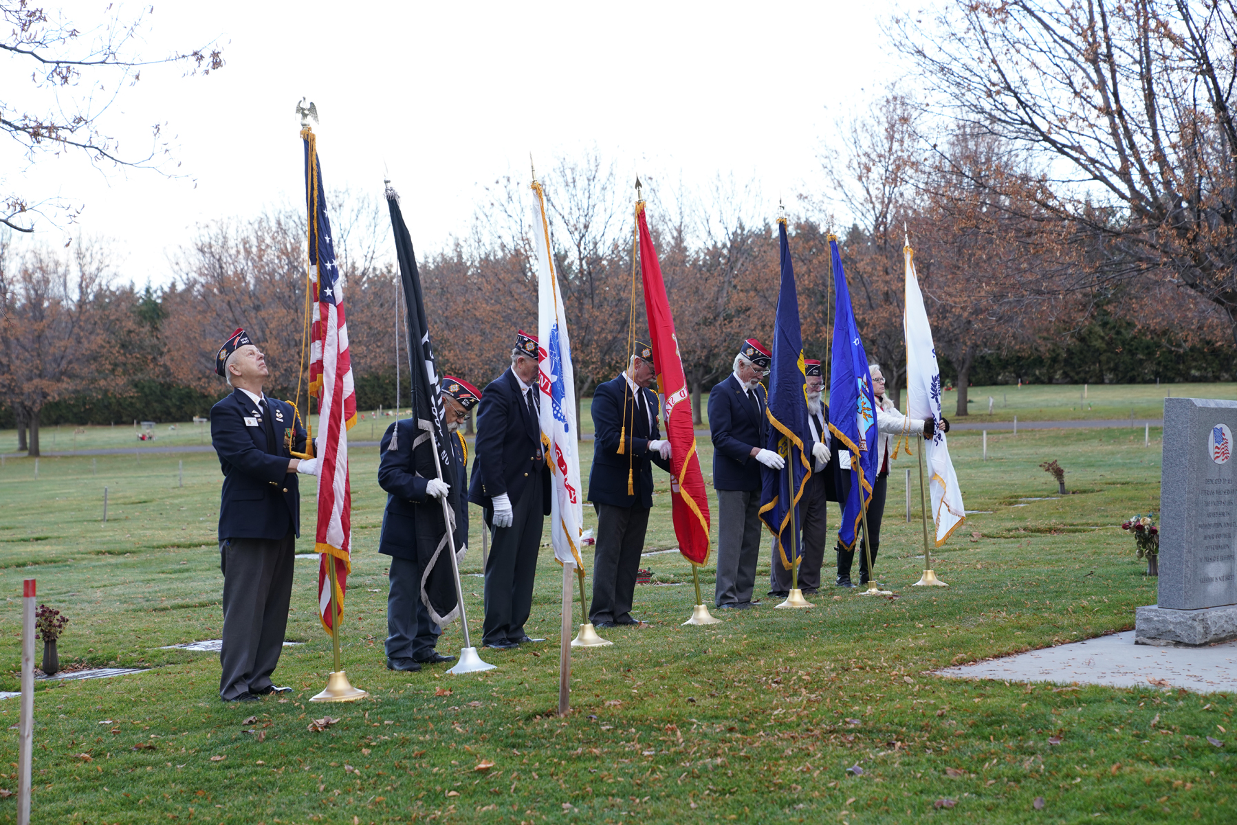 Color Guard for Wreaths Across America 2018