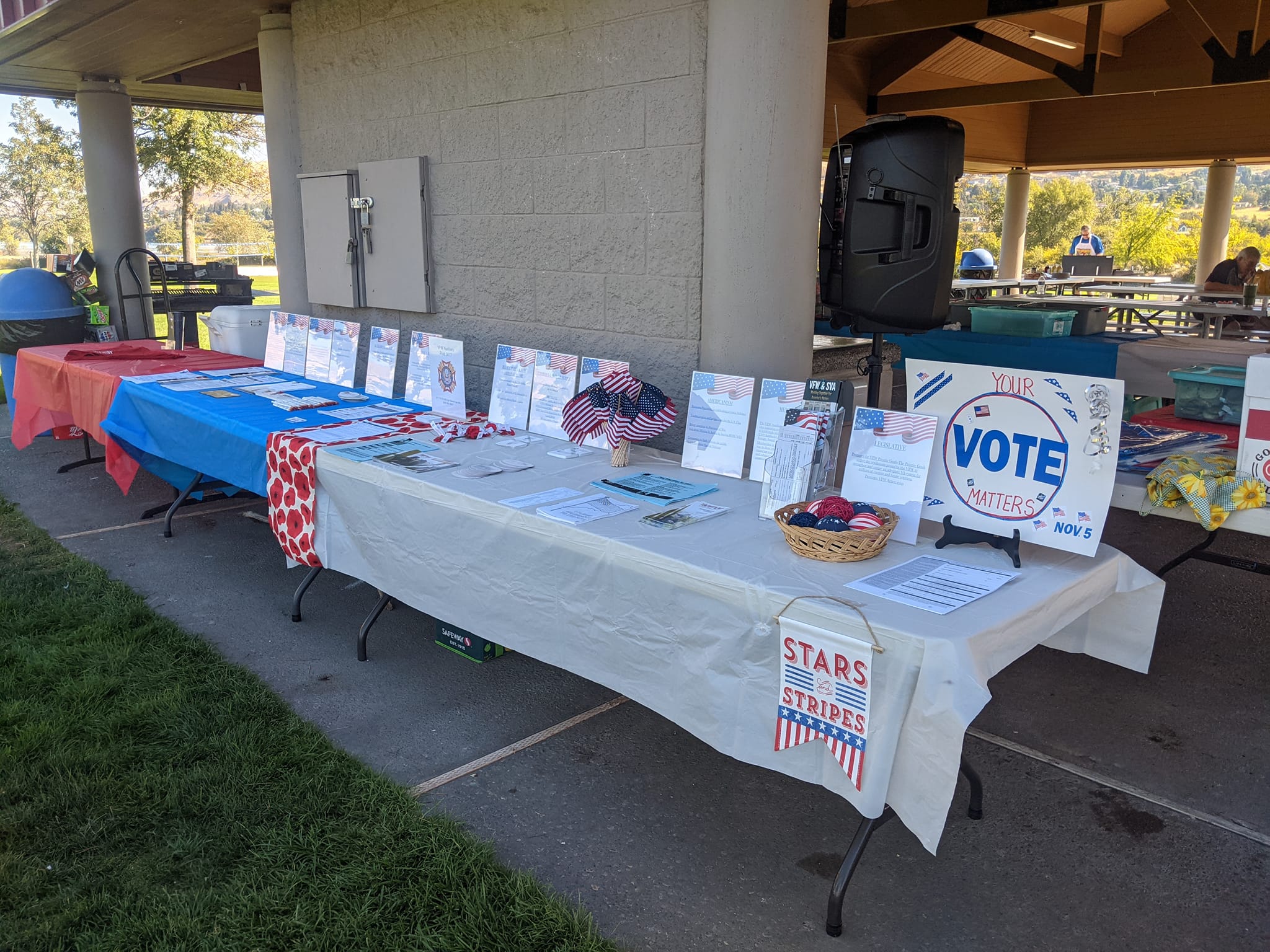 Family Freedom Fest Tables