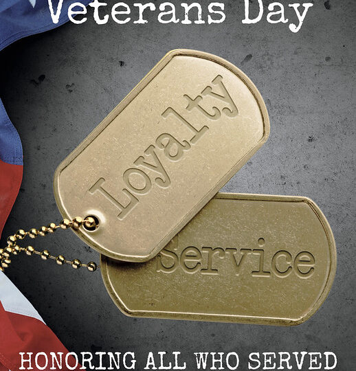 Veterans Day 2024 poster from the VA